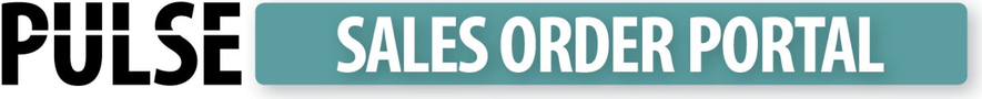 Pulse Sales Order Web Portal
